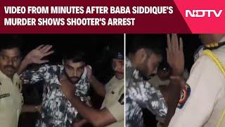 Baba Siddique News | Video From Minutes After Baba Siddique's Murder Shows Shooter's Arrest