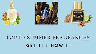 Top 10 Summer Fragrances For Men & Women | Scentiments Fragrances Reviews