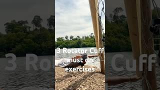  3 Must-Do Rotator Cuff Exercises for #bjj Athletes 
