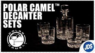 Polar Camel™ Glassware Decanter Sets