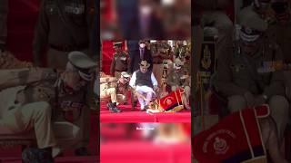 Army Dog Welcoming Amit Shah | BSF Day  | #bsf #capf #armydog #amitshah #motivation #shorts