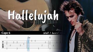 Hallelujah - Jeff Buckley - Fingerstyle Guitar TAB Chords