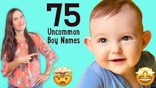 75 Uncommon Boy Names to Shake Things Up