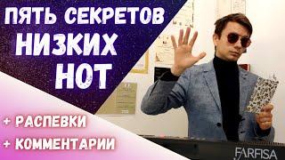 Как петь низкие ноты?  |  Пять главных секретов!  #вокал #пение #MorozovOpera