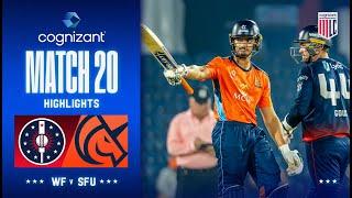 Cognizant Major League Cricket Game 20 Highlights | Washington Freedom Vs. San Francisco Unicorns