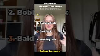 The WEIRDEST unexpected edits #unexpectededit #edit #footballedits  #shorts
