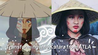 Transforming into Katara as the Painted Lady | Avatar the Last Airbender