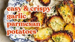 Extra Crispy Parmesan Potatoes