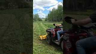 Rammy Flail mower 120 ATV  #rammy #atvaccessories #rammyatv #atvmower