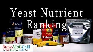 Yeast Nutrient Tier Ranking