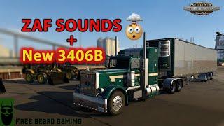 Zeemods’ Audio Framework & New 3406b With Dom’s 379 & B4RT’s Reefer  |  American Truck Simulator