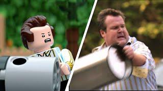 Modern Family ... in LEGO | "I'm Breaking The Window!" [Blender Animation]