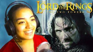 The Lord of the Rings: The Two Towers (2002) Movie Reaction! FIRST TIME WATCHING!