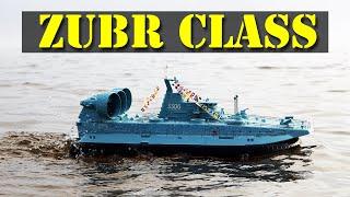 AMAZING! The RC Hobby ZUBR Class LCAC Warship Hovercraft - Review - HG C201 1/110 Brushless