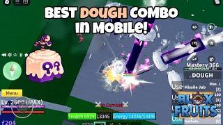 Mobile Bounty Hunting With OP Unescapable Dough Combo! | Blox Fruits