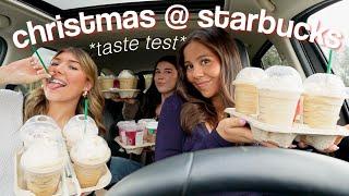 STARBUCKS CHRISTMAS MENU *taste test* 