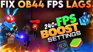 Secret Settings to Get 200+ FPS After OB44 Update Free Fire PC | Bluestacks 5 | MSI 5 | Hyper 777