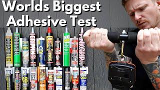 Worlds Biggest Adhesive Test | SHOCKING RESULTS!