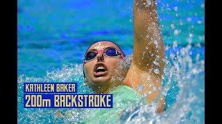 Kathleen Baker wins 200m Backstroke | ISL|  FULL RACE | Washington DC