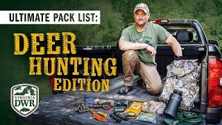 The ULTIMATE Pack List for Deer Hunting in Virginia