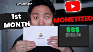 How much money I made on YouTube after 1 month of monetization