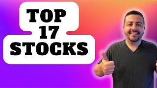 My 17 Top Stocks to Buy Now | Best Stocks to Buy | Growth Stocks | Dividend Stocks to Buy