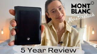 MontBlanc Meisterstück Cardholder 5 Year Review | Best Luxury SLG Gift ? | A Man's Best Friend ?