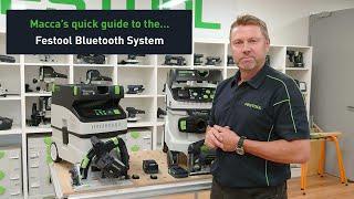 Quick guide to the Festool Bluetooth system 