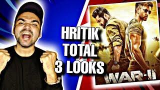 WAR 2 EXCLUSIVE | HRITIK 3 LOOKS | WAR 2 UPDATE