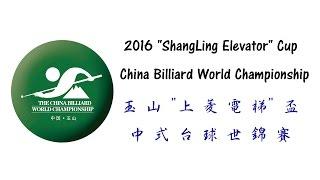 2016 China Billiard World Championship 中式世錦賽 - Wang Chunyan 王春艷 vs Liu Shasha 劉莎莎