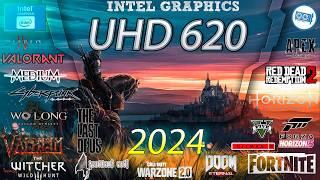 UHD 620 + 8250U Unleashed: Can It Handle 40 Popular Games? Find Out Now!