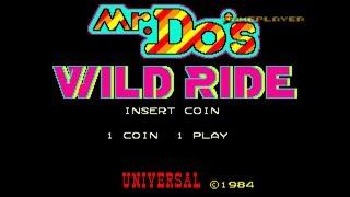 Mr. Do's Wild Ride 1984 Universal Mame Retro Arcade Games