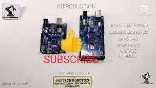 EMBEDDED SYSTEM INTRODUCTION || ARDUINO || MINTECH ROBOTICS || EMBEDDED C || IN HINDI ||SERIES 1.1