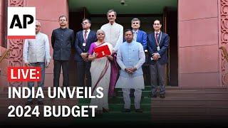 India budget 2024 LIVE: Finance minister presents annual plan in parliament