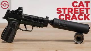 CAT Street Crack - Impressive, Modular 9mm Pistol Suppressor