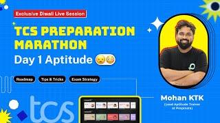 TCS Preparation Marathon 2025 | Day-1 Aptitude