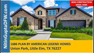 Union Park   Little Elm TX - Plan 1686 by  American Legend Homes