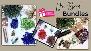 NEW Bead Bundle Packs - Czech Glass Beads from John Bead Corp and Thread from Gudebrod