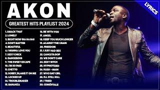 Akon Best Songs Playlist 2024 ~ The Best Of Akon 2024 ~ Akon Greatest Hits Full Album 2024 (Lyrics)