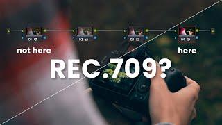 What is REC 709?