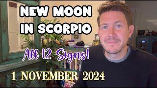  Halloween  New Moon in Scorpio ️ 1 November 2024  Your Horoscope with Gregory Scott