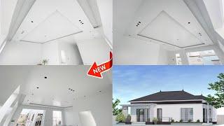 Beautiful Plaster Ceiling Construction  For Small House Low Cost