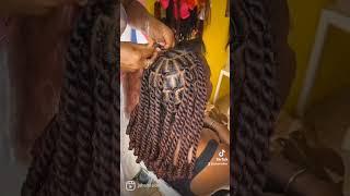 Neat invisible locs straight outta JaHair Salon. Trending style 