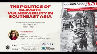 The Politics of Climate Vulnerability in Southeast Asia