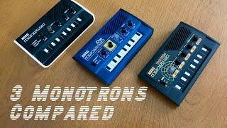 Comparing All 3 Monotrons: Original vs Duo vs Delay