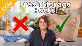 More Than 10 Food Storage Tips!  How to Store your food coreectly!  Save the Money & Life & World!