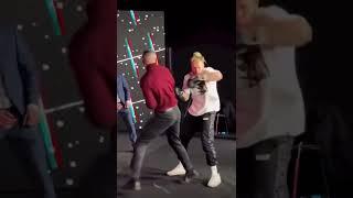 The Schmo rocked JackePaul  #hiphop #jakepaul #fight