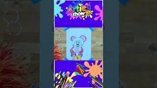 How To Draw A Cute Bear - Artie's Short Show #Shorts #HowToDraw #ArtiesShow #Artie #Animal