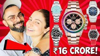 REACTING to Virat Kohli's INSANE Watch Collection worth ₹16 CRORE! Rolex,Patek Philipe-INDIA