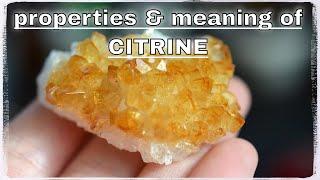 Citrine Meaning Benefits and Spiritual Properties